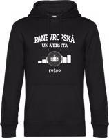 Unisex černá mikina PEUNI - FVŠPP