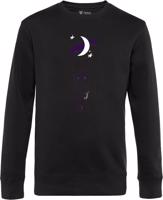 Unisex černý crewneck Klárka - Luci