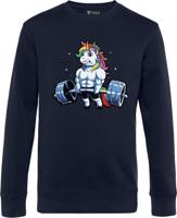 Unisex černý crewneck PonyBuilder