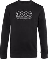 Unisex černý crewneck Slavia futsal - 1996 SKSP