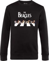 Unisex černý crewneck The Beagles