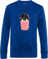 Unisex modrý crewneck Klárka - Smoothiecat