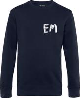 Unisex tmavě modrý crewneck Elektrick Mann - EM