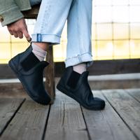 Xero Shoes RIDGEWAY CHELSEA Black | Chelsea barefoot boty - 37